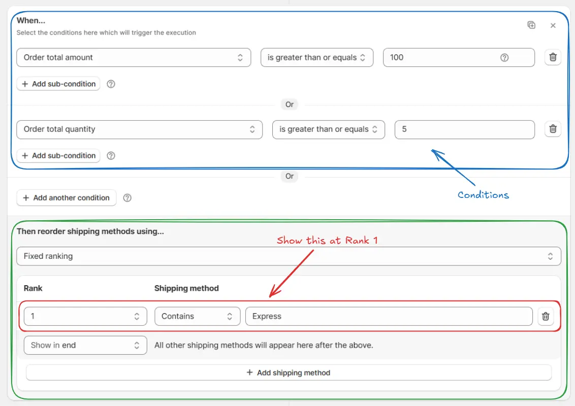 Add details for the rule